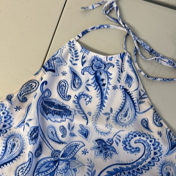 SHOW ME YOUR MUMU paisley halter dress size small - Picture 9 of 12
